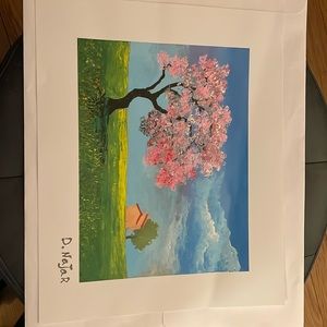 David Najar Rural House Lithograph